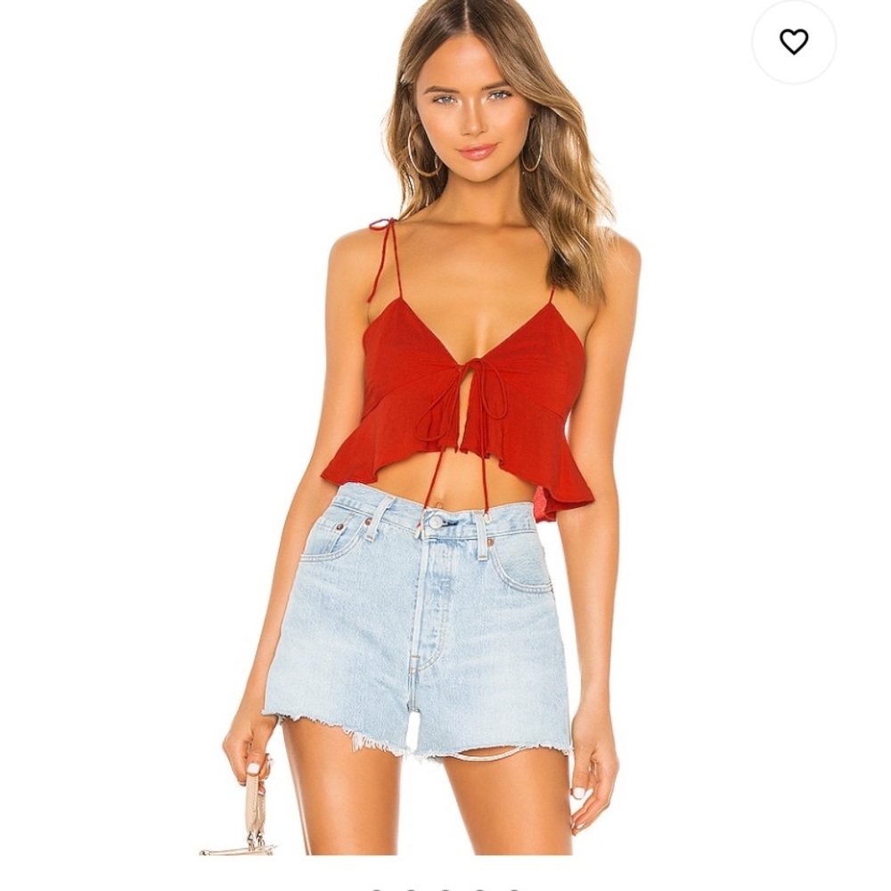 NEW Indah Gwen tie front top